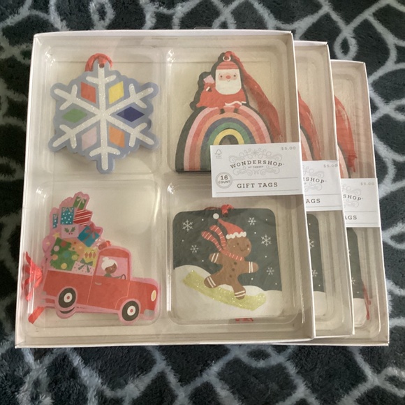 Wondershop Gift Tags Bundle 16 count/pack New - Picture 4 of 8